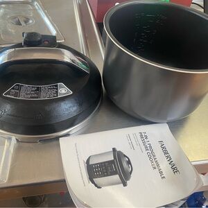 Farberware 7-in-1 Programmable Pressure Cooker  replacement pot,lid, drip cup